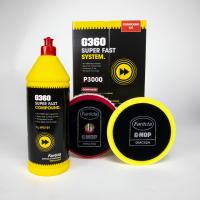 Farecla G360 Super Fast Compound Kit (абразивная паста+2 полировальника)